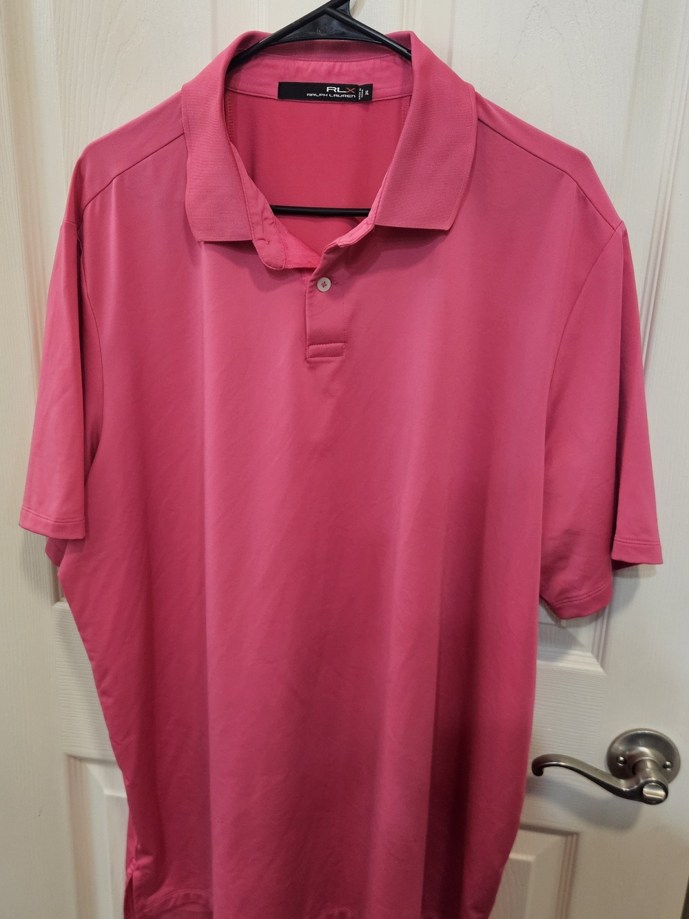 Ralph Lauren RLX Men’s Hot Pink Polo Shirt NWOT